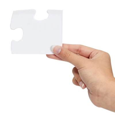 Juvale 100 Piece DIY Make Your Own Puzzle Kit, Bulk Blank Puzzles To Draw On, Giant Puzzle Pieces For Crafts (27 X 36 In) 3 Juvale 100 Piece DIY Make Your Own Puzzle Kit, Bulk Blank Puzzles To Draw On, Giant Puzzle Pieces For Crafts (27 X 36 In) - Image 3