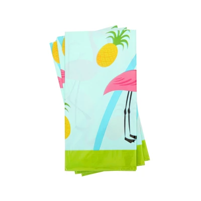 Juvale 3-Pack Flamingo Tablecloth For Pineapple Birthday Decorations, Tropical Hawaiian And Flamingo Party Supplies, 54x108 In 5 Juvale 3-Pack Flamingo Tablecloth For Pineapple Birthday Decorations, Tropical Hawaiian And Flamingo Party Supplies, 54x108 In - Image 5