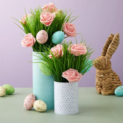 Juvale 100 Pack Foam Pink Flowers, 3 Inch Artificial Stemless Roses For Crafts, Wall Decorations, Wedding Receptions, Spring Decor, And DIY Projects 4 Juvale 100 Pack Foam Pink Flowers, 3 Inch Artificial Stemless Roses For Crafts, Wall Decorations, Wedding Receptions, Spring Decor, And DIY Projects - Image 4