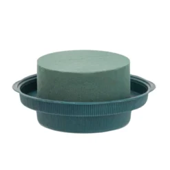 Juvale 6 Pack Wet Round Green Foam For Flower Arrangements, Wedding Decorations, 4.7 X 2 In -Juvale GUEST b73b34f3 1ef8 4af2 8615 197087100e65