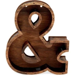 Juvale Wine Cork Holder, Ampersand Monogram Wall Mount, Wood Home Décor (10 X 2.5 X 11.75 In) 7 Juvale Wine Cork Holder, Ampersand Monogram Wall Mount, Wood Home Décor (10 X 2.5 X 11.75 In) -Juvale GUEST b7728455 6808 4d1e a2ac 731a0e850262