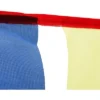 Juvale Blank Tibetan Prayer Flags, Traditional Design With 5 Element Colors (9.5 X 9.5 In, 25 Flags)