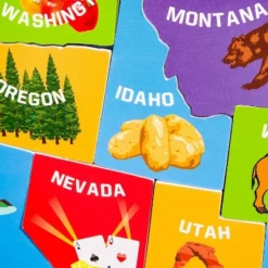 Juvale 44pcs Magnetic U.S. Puzzle Map For Kids, 19 X 13 Inches -Juvale GUEST bb2ce30a 4b8c 4d5d a28e dff81b5295b4