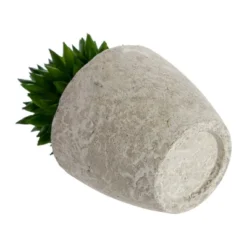 6 Pack Artificial Succulents, 2.7 To 4 Inches Green And Red Cactus Plants With Gray Pots -Juvale GUEST bb61deff e6c6 445f 8897 6ef40a5e99fd