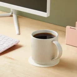 Juvale 150 Pack 4 Inch Disposable Cardboard Coasters For Drinks, Plain Blank Design, Bulk Set For DIY Crafts, Parties, Catering, White