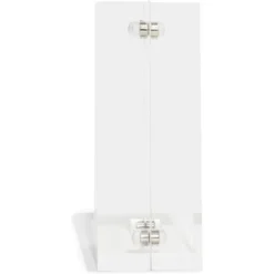 2-Pack Magnetic Acrylic Plastic Picture Photo Frames Holder 2x3 Crystal Clear For Tabletop Desktop -Juvale GUEST bbe493bd 3b97 458b 9a50 eef698278ad4