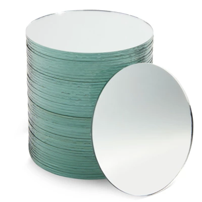 Juvale 50-Pack Small Round Mirrors For Crafts, 3-Inch Glass Tile Circles For Wall And Table Decor, Mosaics, DIY Home Projects, Decorations 6 Juvale 50-Pack Small Round Mirrors For Crafts, 3-Inch Glass Tile Circles For Wall And Table Decor, Mosaics, DIY Home Projects, Decorations - Image 6