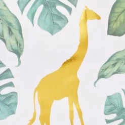 Juvale 12 Pack Safari Party Thank You Bags With Tissue Paper, Wild One Birthday Decorations For Girls And Boys, 8 X 9 X 4 In -Juvale GUEST beaacd89 a9b4 442a 8767 cfaade4417ed