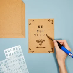 Juvale 30 Sheets Thin MDF Wood Boards For Crafts And DIY Projects, Medium Density Fiberboard, 2mm Thick (Brown, 6 X 8 In)