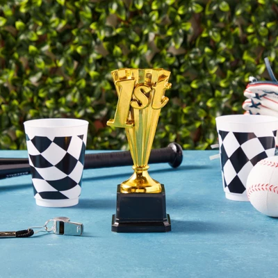 Juvale Gold 1st Place Trophy For Sports Tournaments, Competitions, 8 In 1 Juvale Gold 1st Place Trophy For Sports Tournaments, Competitions, 8 In