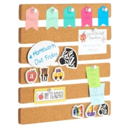 6-Pack Cork Board Strips For Walls, Bulletin Board Strip Bar With 3M Adhesive Tape, Hang Memo Pictures Note 11 6-Pack Cork Board Strips For Walls, Bulletin Board Strip Bar With 3M Adhesive Tape, Hang Memo Pictures Note -Juvale GUEST c02629fb 0919 438d ae51 f15fdee2e561