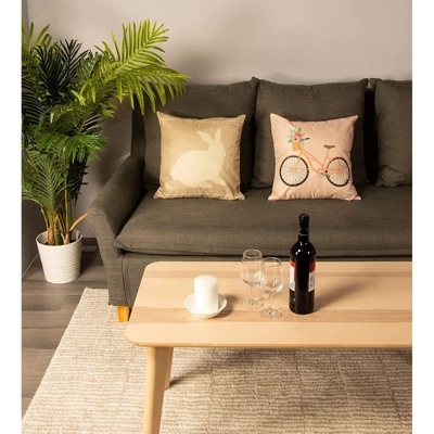 Juvale 4 Pack Spring Easter Throw Pillow Covers For Cushions, Home Decorations, 4 Designs, 17 X 17 In 2 Juvale 4 Pack Spring Easter Throw Pillow Covers For Cushions, Home Decorations, 4 Designs, 17 X 17 In - Image 2