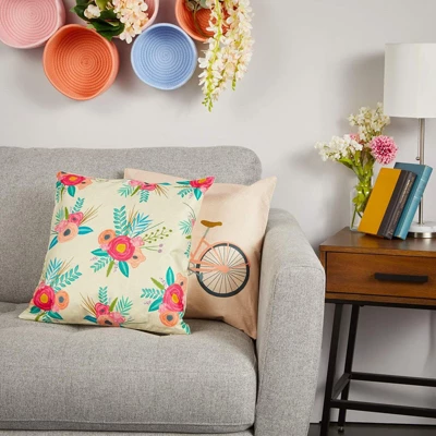 Juvale 4 Pack Spring Easter Throw Pillow Covers For Cushions, Home Decorations, 4 Designs, 17 X 17 In 1 Juvale 4 Pack Spring Easter Throw Pillow Covers For Cushions, Home Decorations, 4 Designs, 17 X 17 In