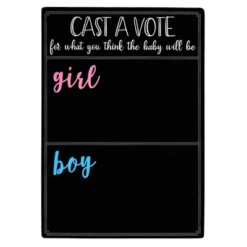 Juvale Gender Reveal Game For Baby Showers With 120 Girl Or Boy Voting Stickers, Cast Your Vote Sign With Stand For Party Decorations -Juvale GUEST c21e0c07 b857 45e8 b9c9 e9aadcc2726a