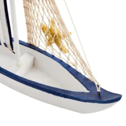 Juvale Wooden Sailing Boat Home Decor, Beach Nautical Design Sailboat With Ship's Wheel, 13 X 15 X 3 In 12 Juvale Wooden Sailing Boat Home Decor, Beach Nautical Design Sailboat With Ship's Wheel, 13 X 15 X 3 In -Juvale GUEST c30d86f7 f18e 4718 bf10 df25ef8a1288
