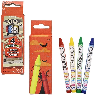 Juvale 30 Pack Halloween Crayons For Kids, Party Favors, Mummy Design (4 Colors) 1 Juvale 30 Pack Halloween Crayons For Kids, Party Favors, Mummy Design (4 Colors)
