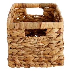 Juvale 2 Pack Small Rectangular Wicker Baskets For Shelves, 6 Inch Wide Hand Woven Water Hyacinth Baskets 11 Juvale 2 Pack Small Rectangular Wicker Baskets For Shelves, 6 Inch Wide Hand Woven Water Hyacinth Baskets -Juvale GUEST c3f9b495 9d23 4488 be47 4d7266b87f74