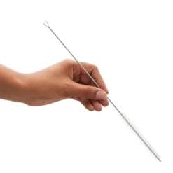 Juvale 4-Pack Stainless Steel Straw Cleaner Brush, Extra Long With Bristles For Cleaning Water Bottles, Boba Straws, Pipes, Tubes, 12 In -Juvale GUEST c40baf5b 3753 490d a024 4020d83ca303