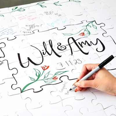 Juvale 100 Piece DIY Make Your Own Puzzle Kit, Bulk Blank Puzzles To Draw On, Giant Puzzle Pieces For Crafts (27 X 36 In) 1 Juvale 100 Piece DIY Make Your Own Puzzle Kit, Bulk Blank Puzzles To Draw On, Giant Puzzle Pieces For Crafts (27 X 36 In)