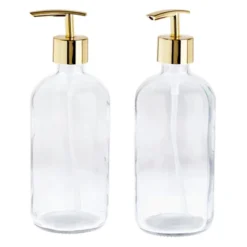 Juvale 6 Pack Gold Bathroom Soap Dispenser For Lotion And Liquid (16 Ounce) -Juvale GUEST c7694c4a 7667 43bc 83a9 2e9a03f50090