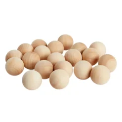 Juvale 20 Pack 1.5-Inch Wooden Balls For Crafts, Unfinished Round Wood Spheres For DIY Projects -Juvale GUEST c881857f 3a32 4d5c 83b3 6daae0f807db