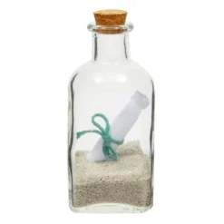 Juvale 12 Pack Clear Glass Bottles With Cork Lids, Tiny 6 Oz Vintage Style Potion Vases For Flowers, DIY Crafts, Party Favors, Home Decor -Juvale GUEST ca21f5eb 0010 4640 9bb3 b36530d74da4