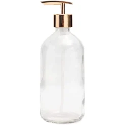 Juvale 2 Pack Glass Hand Soap Dispenser, Decor & Accessories For Kitchen & Bathroom, Clear, 16 Oz -Juvale GUEST ca28009b cd3e 408f bbce d3184889cb9c