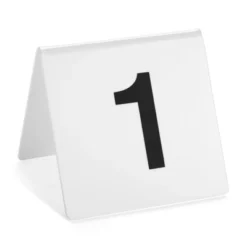 Juvale Set Of 25 Acrylic Table Numbers For Wedding Receptions, Plastic Tent Cards Numbered 1-25 For Restaurants, 3 X 2.75 X 2.5 In 10 Juvale Set Of 25 Acrylic Table Numbers For Wedding Receptions, Plastic Tent Cards Numbered 1-25 For Restaurants, 3 X 2.75 X 2.5 In -Juvale GUEST cacdb95e f071 438f 9140 451a4f0d2308
