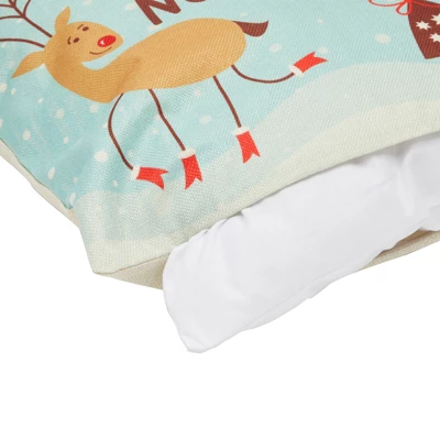 Juvale 6 Pack Holiday Throw Pillow Covers, Merry Christmas, Happy New Year, Seasons Tidings, 18x18 2 Juvale 6 Pack Holiday Throw Pillow Covers, Merry Christmas, Happy New Year, Seasons Tidings, 18x18 - Image 2