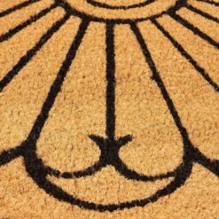 Juvale Half Round Coir Door Mat Welcome Doormat Indoor Outdoor Nonslip Front Rugs 17"x30" -Juvale GUEST caef9e59 427f 4330 8f67 7618831d8000