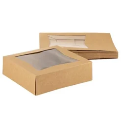 Juvale 10 Pack Pastry Box Take Out Container With Window For Bakery Cookie Cupcake Dessert, Kraft Paper 8”x8”x2.5” 11 Juvale 10 Pack Pastry Box Take Out Container With Window For Bakery Cookie Cupcake Dessert, Kraft Paper 8”x8”x2.5” -Juvale GUEST cc42628d d24e 44f1 aea8 ac874ca3f2ff