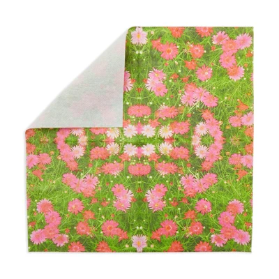 Juvale 100 Pack Pink Daisy Floral Disposable Luncheon Paper Napkins 6.5" For Birthday Summer Party Decorations 2 Juvale 100 Pack Pink Daisy Floral Disposable Luncheon Paper Napkins 6.5" For Birthday Summer Party Decorations - Image 2