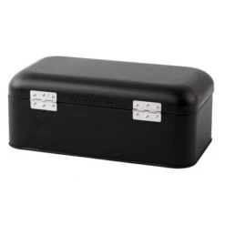 Juvale Stainless Steel Bread Box For Kitchen Countertop, Large Black Bin For 2 Loaves, English Muffins, 16.75x9x6.5 In 11 Juvale Stainless Steel Bread Box For Kitchen Countertop, Large Black Bin For 2 Loaves, English Muffins, 16.75x9x6.5 In -Juvale GUEST cdffef0d 0ae3 4967 8592 6ca1f922c8c3