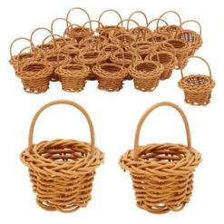 Juvale 24 Pack Rattan Tiny Baskets With Handles For Birthday Easter Decor Party Favors Or Baby Shower, 2.7 In 10 Juvale 24 Pack Rattan Tiny Baskets With Handles For Birthday Easter Decor Party Favors Or Baby Shower, 2.7 In -Juvale GUEST d01663e6 05bd 4d7d 83dd 8c2aad7abc95