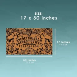 Juvale Halloween Ouija Board Coir Door Mat Welcome Doormat Indoor Outdoor Nonslip Front Rugs 30 X 17 7 Juvale Halloween Ouija Board Coir Door Mat Welcome Doormat Indoor Outdoor Nonslip Front Rugs 30 X 17 -Juvale GUEST d110719b 935e 446c b61d c54b6f0fb4db