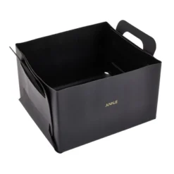 Juvale 2 Pack Faux Leather Foldable Storage Bins With Handles, Collapsible Baskets For Home Organization, Black, 10 X 6.5 In 14 Juvale 2 Pack Faux Leather Foldable Storage Bins With Handles, Collapsible Baskets For Home Organization, Black, 10 X 6.5 In -Juvale GUEST d1e4259f 0ab3 4f67 96e9 366420246416