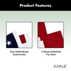 Juvale 5x9.5 American Casket Flag With Embroidered Stars For Veteran Burial, Patriotic Memorial Service -Juvale GUEST d2c7848b 2867 4950 b7d7 01d7ff3024b0