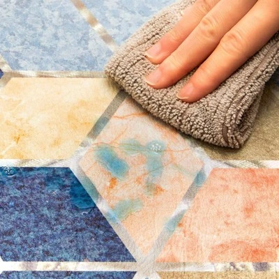 2 Piece Set Anti Fatigue Kitchen Floor Mats, Diamond Pattern Comfort Cushioned Standing Rugs Waterproof, 2 Sizes 4 2 Piece Set Anti Fatigue Kitchen Floor Mats, Diamond Pattern Comfort Cushioned Standing Rugs Waterproof, 2 Sizes - Image 4