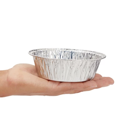 100 Pack Juvale Mini Disposable Pie Tins For Small Business, Restaurants, Cafes, 5 Inches 2 100 Pack Juvale Mini Disposable Pie Tins For Small Business, Restaurants, Cafes, 5 Inches - Image 2