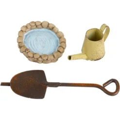 Juvale 10 Piece Set Mini Garden Gnome Fairy Village Statue Set, Home Décor -Juvale GUEST d5800af9 b447 47d1 acdd 7b0010147394