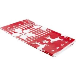 Juvale 3 Pack Reindeer Plastic Tablecloth For Holiday And Christmas Party (54 X 108 In) 7 Juvale 3 Pack Reindeer Plastic Tablecloth For Holiday And Christmas Party (54 X 108 In) -Juvale GUEST d711613c db5e 491e 9e6c a15264f43bd7