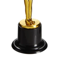 Juvale Pack Of 12 Mini Award Trophies - Plastic Movie Film Buff Trophy - Trophies For Kids - Great For Teachers, Gold, Black -Juvale GUEST d722d96c 731c 4afa b1b7 433fe9173760