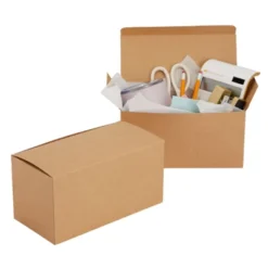 Juvale 20 Pack 9 X 4.5 X 4.5 Inch Brown Gift Boxes With Lids, Brown Paper Tumbler Box For Present Wrapping, Shipping, Party Favors, Business Supplies -Juvale GUEST dced60c2 1428 4dd6 932f 0a8ed450265c