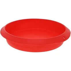 Juvale 4-Piece Red Silicone Bakeware Set With Square Brownie Pan, Bread Loaf, Round Cake And Pie Pans (Nonstick) -Juvale GUEST ddc26eb5 f434 416b a718 318aa655cd0c