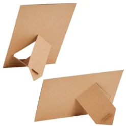 50-Pack Paper Picture Frames 4x6 Easel With Attached Stand, Kraft Paper Photo Frames For DIY Projects, Classroom Crafts, Wall Decor -Juvale GUEST dde747ca be3e 4847 857e 4732e539b907