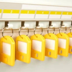 Juvale Key Cabinet Lock Box Steel Safe Key Storage Locker Organizer, 32 Key Hooks, 10.25 X 15 X 2 In -Juvale GUEST e0fbd136 b061 4f3d 99ee eae34ba3a8ea