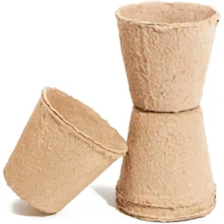 Juvale 192 Pack Round Peat Pots For Seedlings Seed Starter Tray Biodegradable, 3 X 2.8 In -Juvale GUEST e1edea67 2e05 4a22 afdf 8537ba073b77