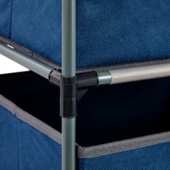 [Juvale] 4-Tier Drawer Dresser For Bedroom, Clothes Organizer, Fabric Storage Tower For Clothing, Linens, Closet, Easy Assembly (Navy Blue, -Juvale GUEST e30a7bc9 ea80 4d10 bb9c a6a4d84e36f3