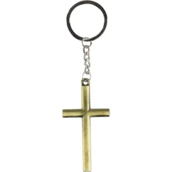Juvale 12 Pack Metal Cross Keychains, Jesus Key Rings, Religious Door, Car, Key Holders For Easter, Baptism, Funeral Favors, Silver, Copper, Gold -Juvale GUEST e35abed6 e109 4231 bd9f c5c489bebeaa