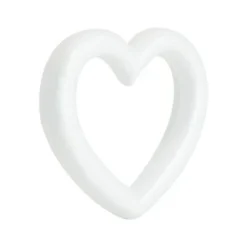 Juvale 4 Pack White Foam Heart Wreath Forms For Crafts, DIY Hearts For Wedding, Valentine's Decorations, 10 Inches -Juvale GUEST e54f94d5 eb31 4a94 a0d7 55dd6920e171